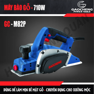 Máy bào gỗ GC-M82P có thể mài nhẵn, làm mịn bề mặt gỗ chính xác, an toàn, nhanh chóng